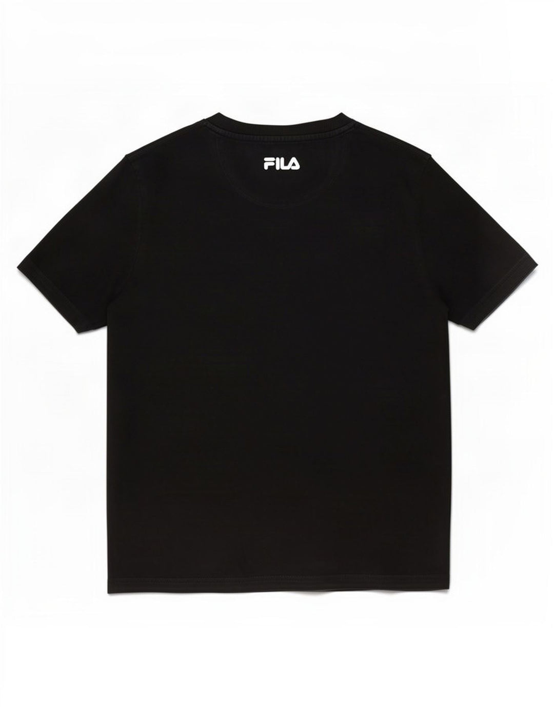 Fila Herre Grafisk T-Shirt Top Medium Sort Bomuld