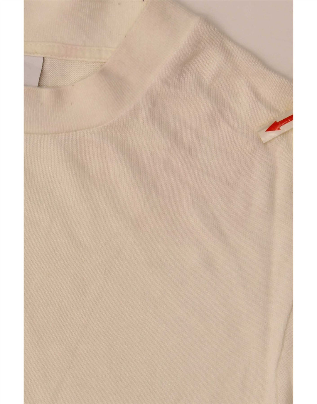 Zara Herre T-Shirt Top Medium Off White