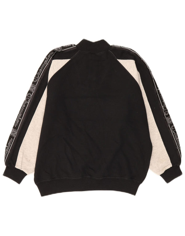 Champion Boys Grafisk Sweatshirt Jumper 9-10 år Medium Sort Colourblock