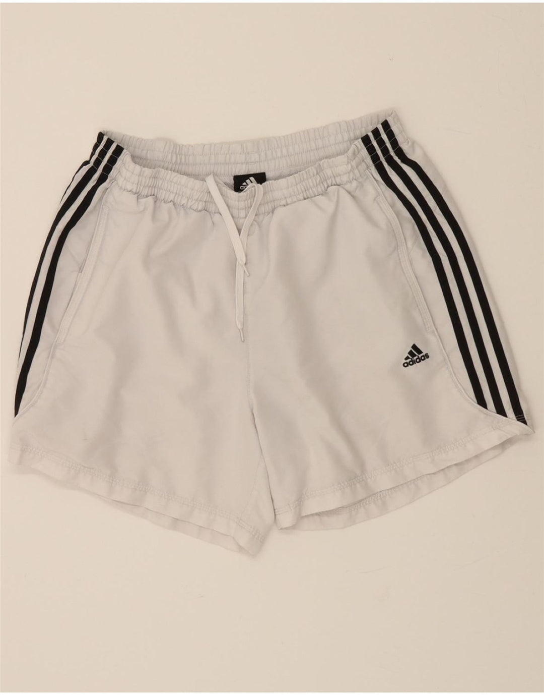 ADIDAS Sportsshorts til mænd, store hvide polyester