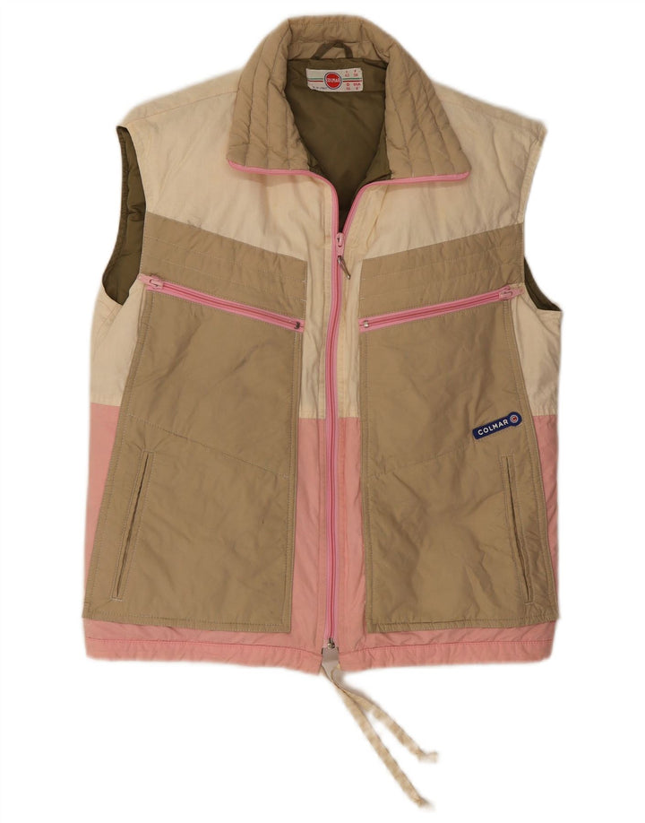 Colmar Dame Oversized Polstret Gilet IT 42 Lille flerfarvet Colourblock