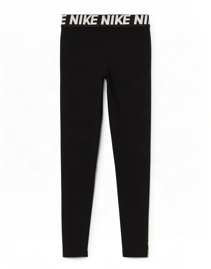 Nike grafiske leggings til mænd, lille sort polyester