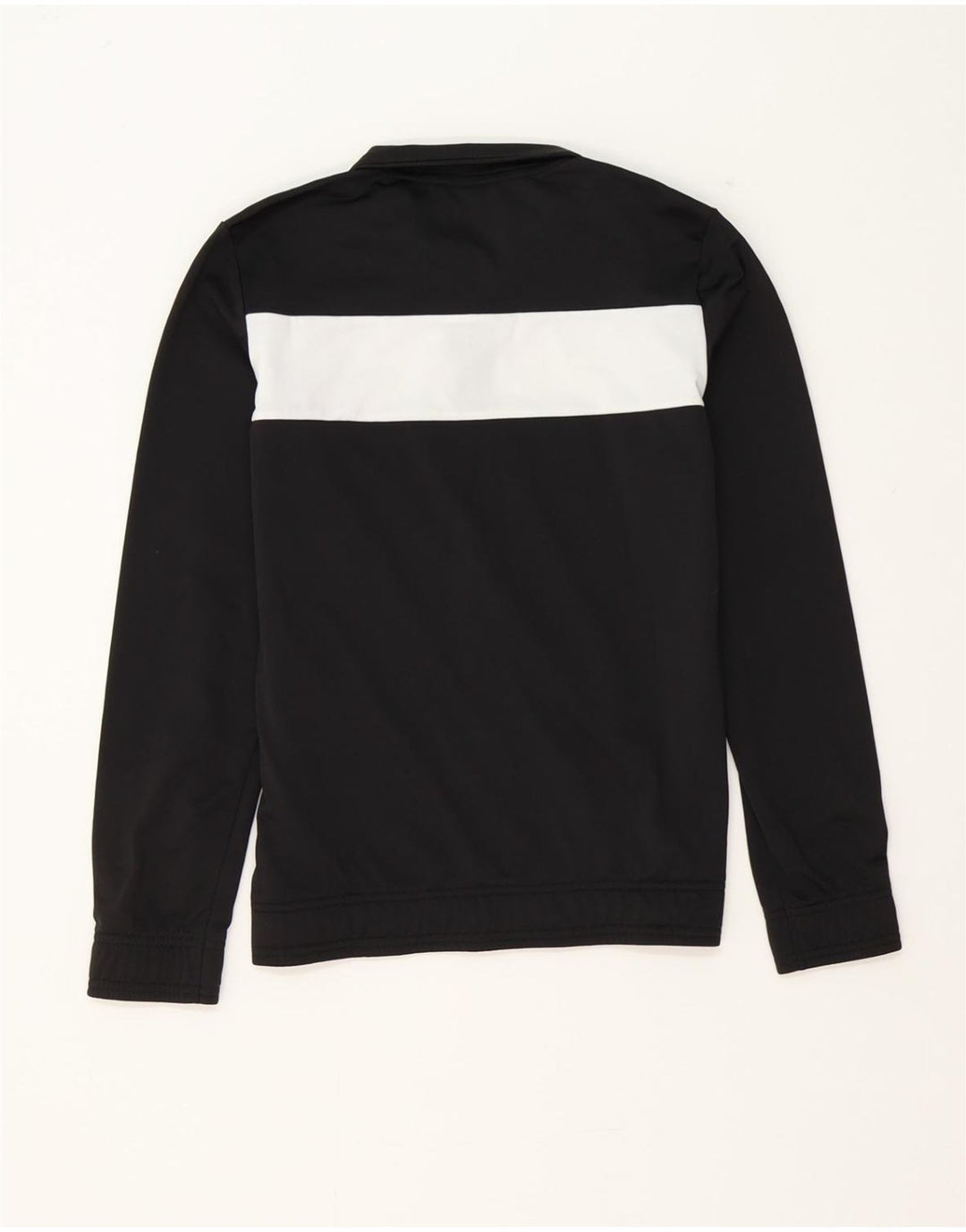 PUMA Boys Tracksuit Top Jacket 13-14 Years XL Black Colourblock Polyester Vintage Puma and Second-Hand Puma from Messina Hembry 