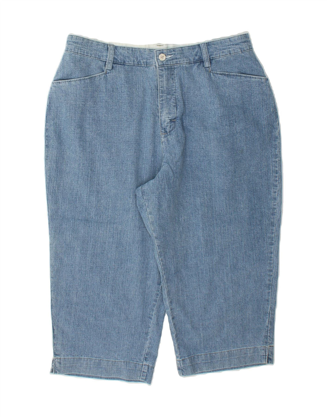 LEE Womens Petite Bermuda Shorts XL W34 L20 Blue Cotton Vintage Lee and Second-Hand Lee from Messina Hembry 