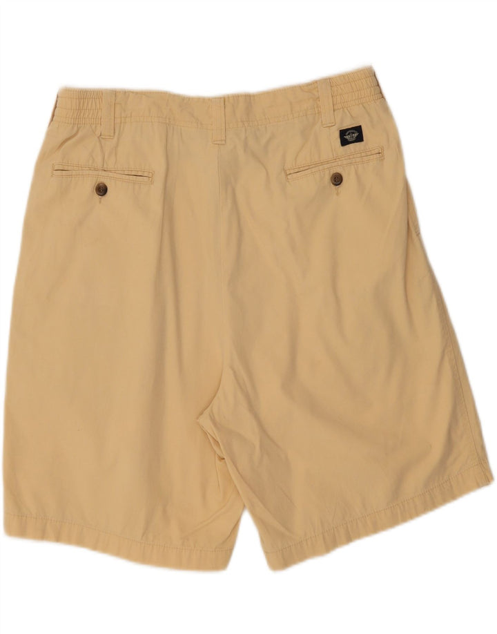 DOCKERS Mens Pegged Chino Shorts W36 Large Beige Cotton Vintage Dockers and Second-Hand Dockers from Messina Hembry 