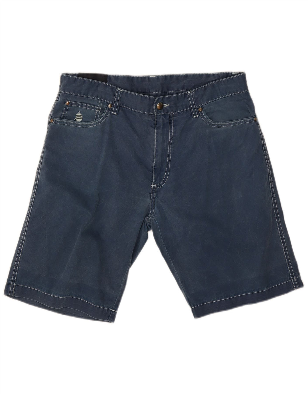 Marina Yachting Herre Denim Shorts W34 Stor Blå Bomuld