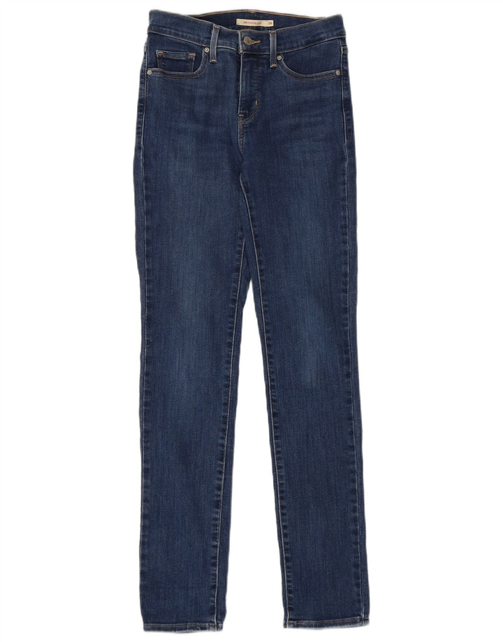 LEVI'S Womens 312 Shaping Slim Jeans W26 L30 Blue