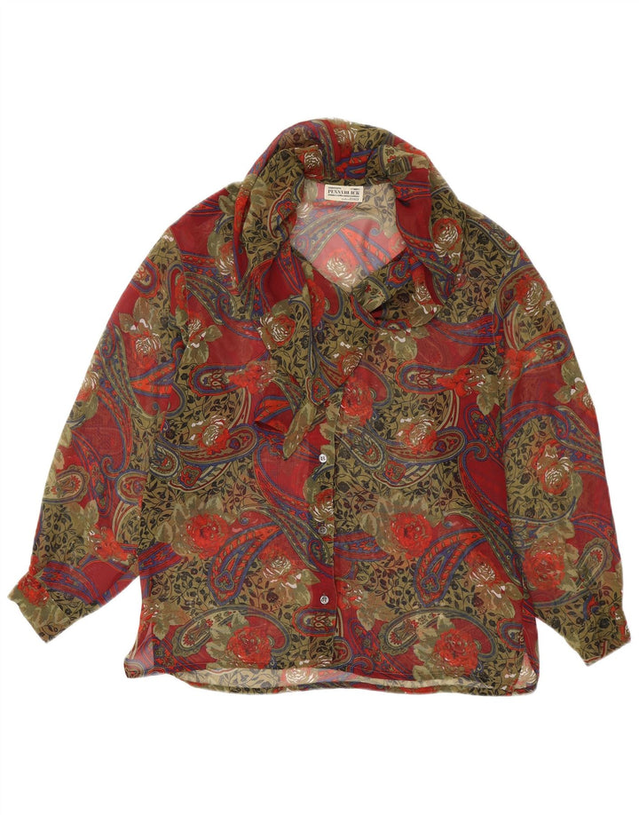Penny Black Womens Shirt Bluse UK 14 Medium Multicolored Paisley
