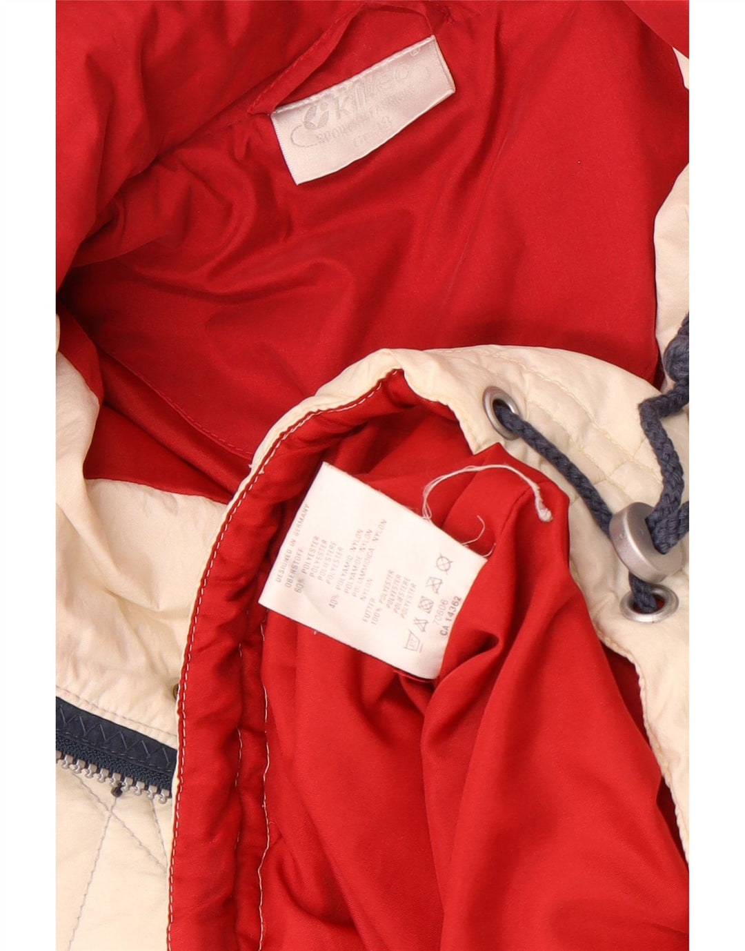 Killtec Herre Anorak Jacket UK 42 XL Hvid Polyester