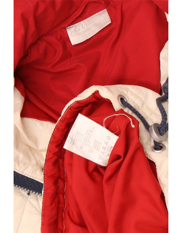 Killtec Herre Anorak Jacket UK 42 XL Hvid Polyester