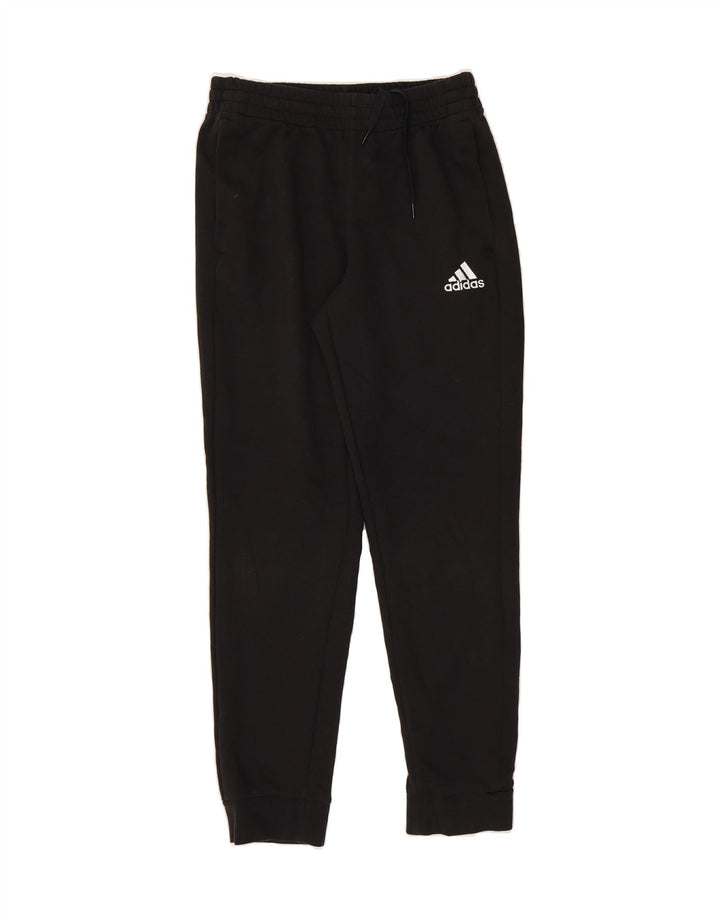 ADIDAS Womens Tracksuit Trousers Joggers EU 38/40 Medium  Black Cotton Vintage Adidas and Second-Hand Adidas from Messina Hembry 