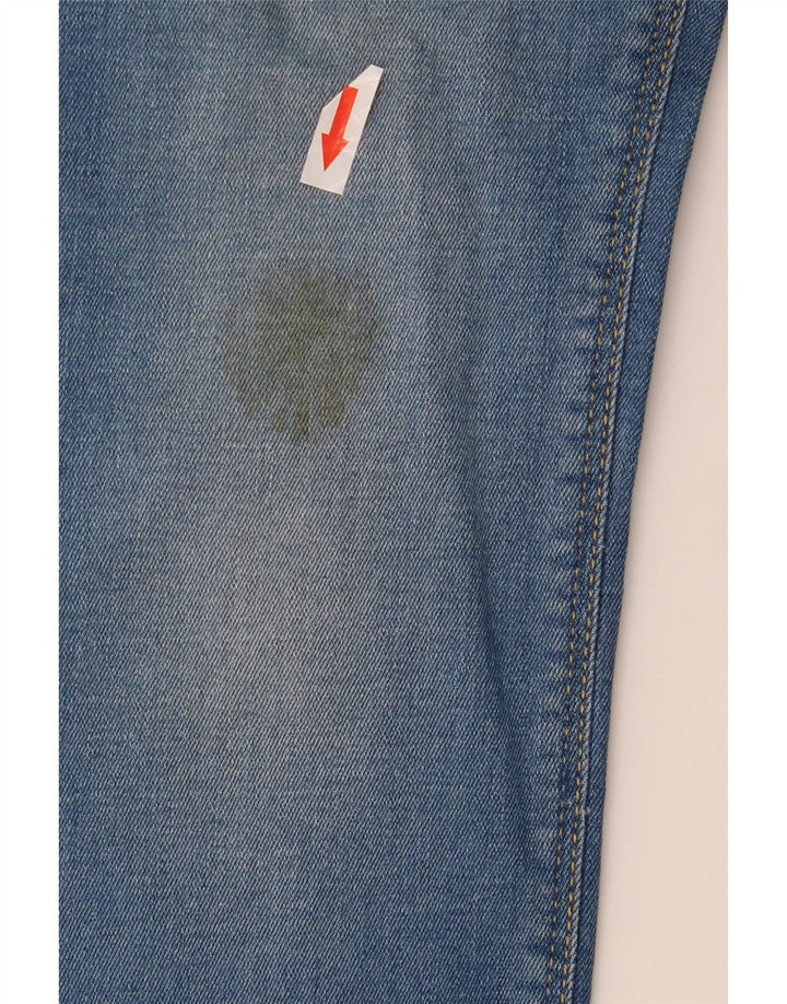 ZARA Dame Slim Jeans EU 40 Medium W30 L30 Blå