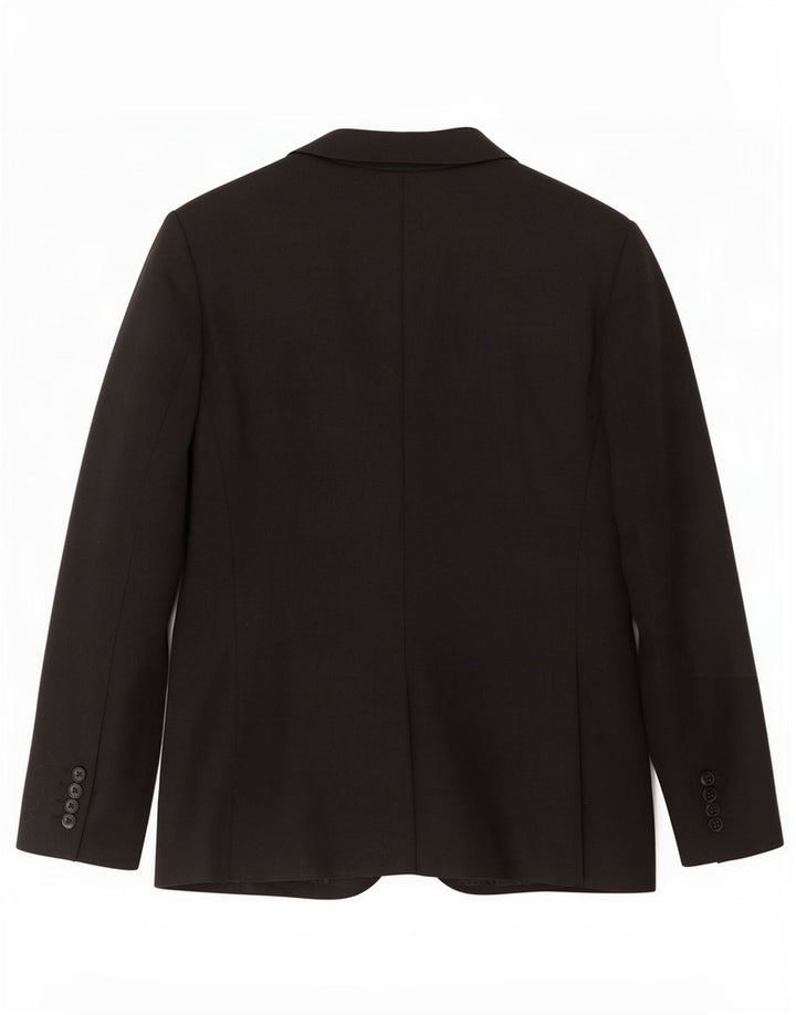 Zara Herre 2-knaps blazerjakke UK 38 Medium Sort Polyester