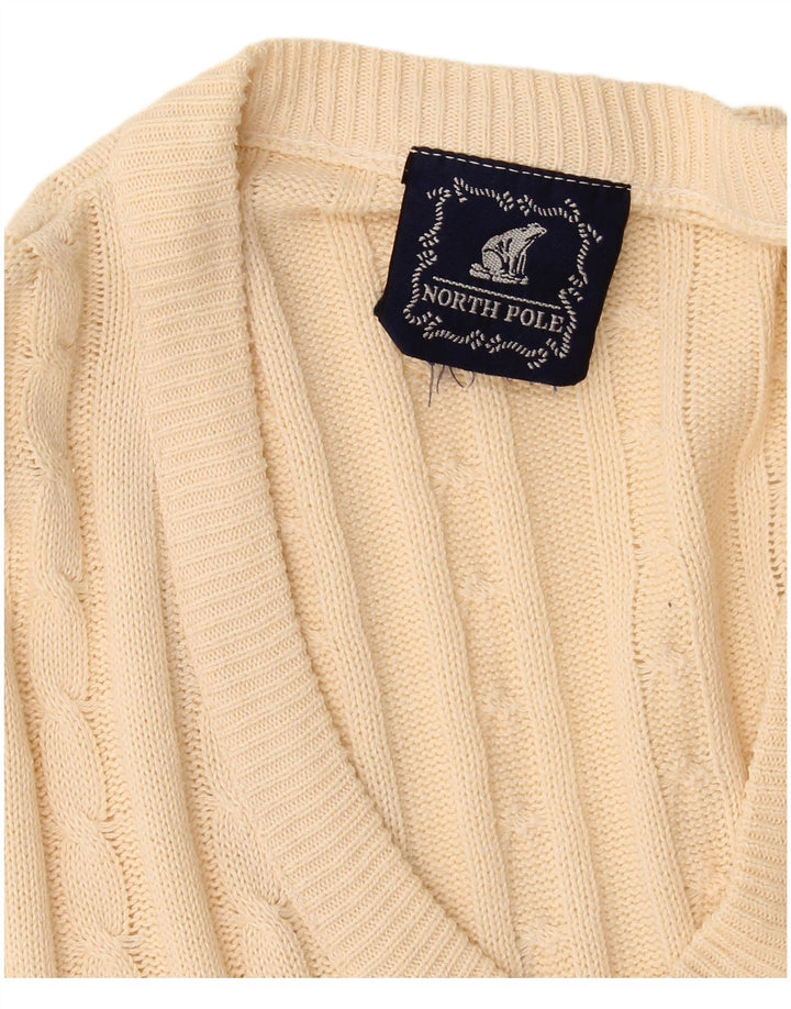 North Pole Herre V-hals sweater Medium Beige