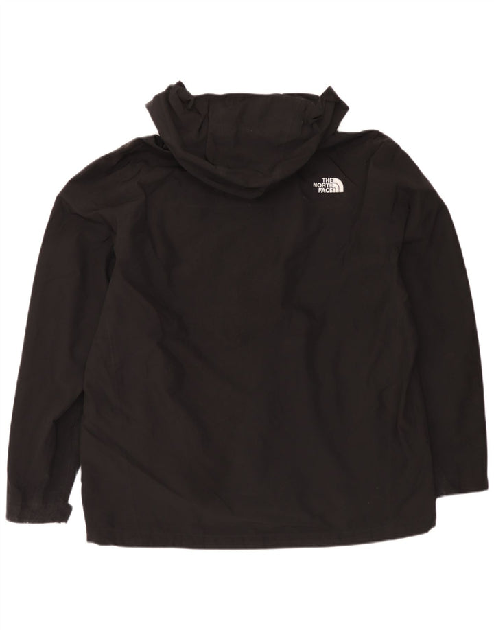 The North Face Regnjakke med hætte til mænd UK 42 XL Sort Polyester