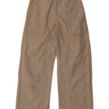 Zara Womens Casual Bukser med brede ben Små W26 L29 Beige Polyester