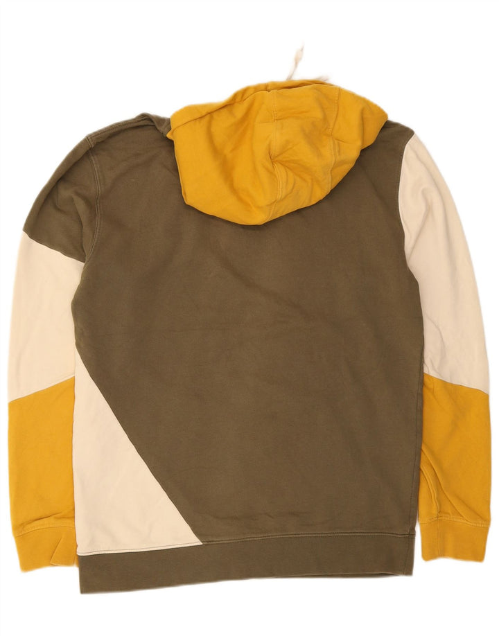 Vans Herre hættetrøje Jumper Medium Khaki Colourblock Bomuld
