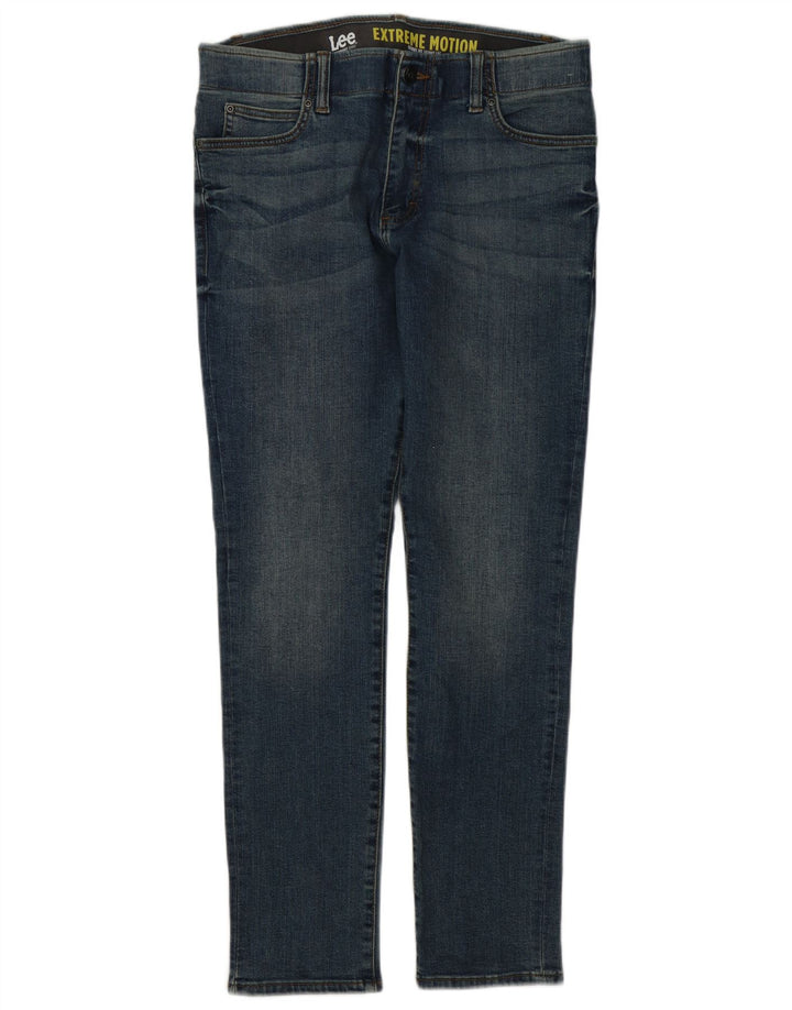 LEE Dame Extreme Comfort Skinny Jeans W32 L32 Blå Bomuld