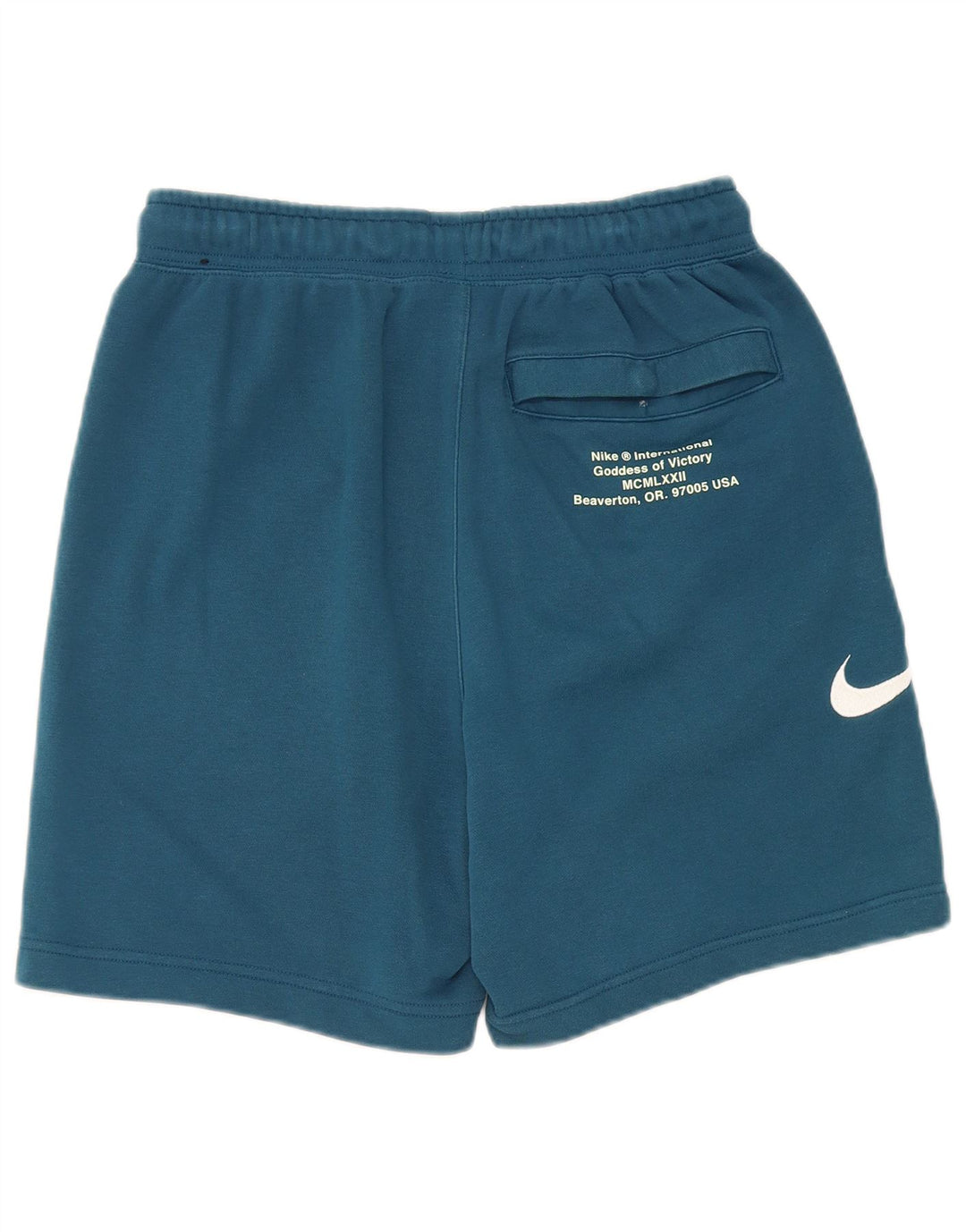 Nike grafiske sportsshorts til mænd, små blå bomuld