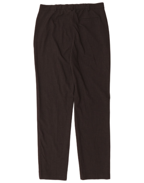 Marks & Spencer Damebukser med høj talje jakkesæt UK 14 Large W34 L33 Sort