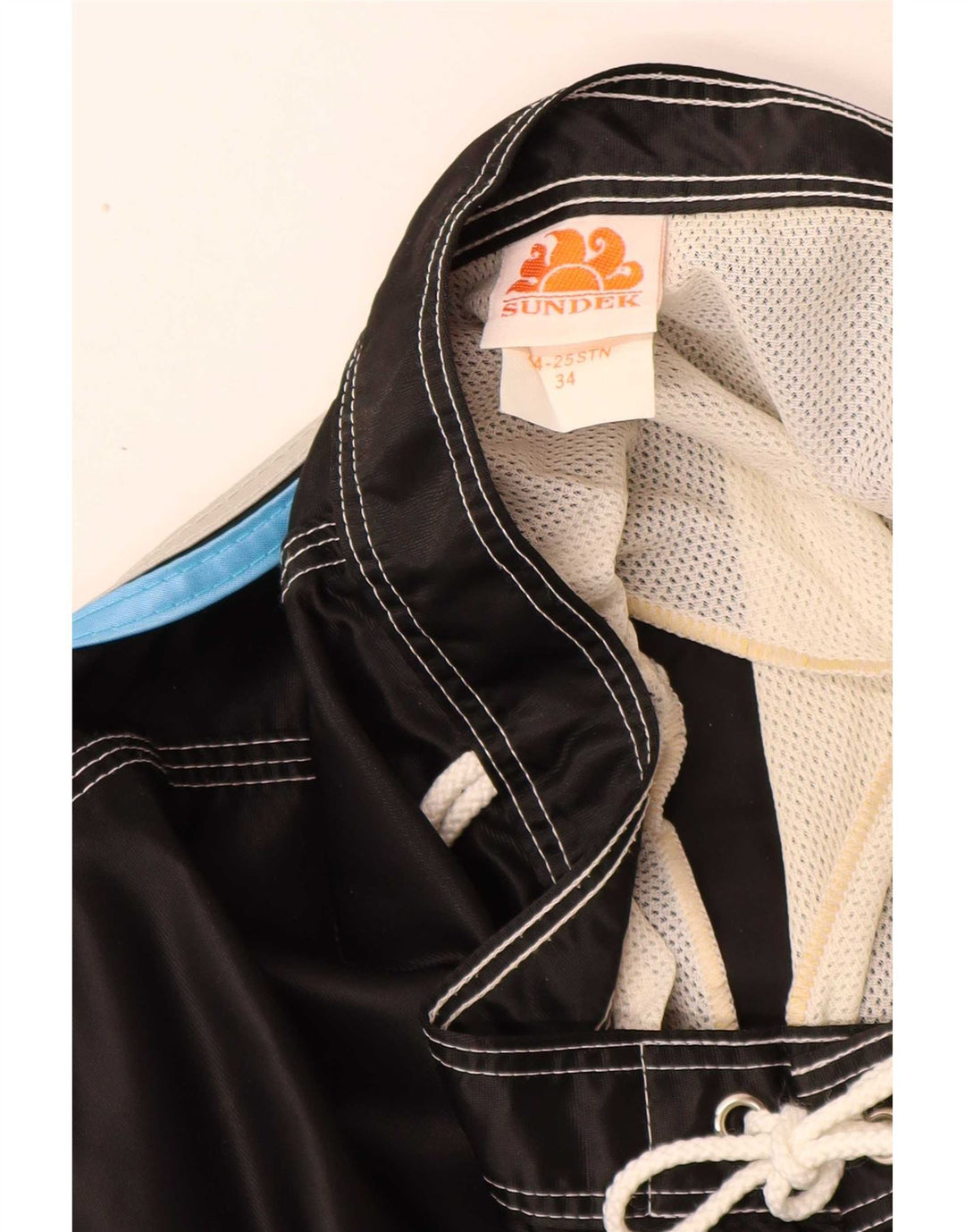 Sundek Herre badeshorts Stor Sort Nylon