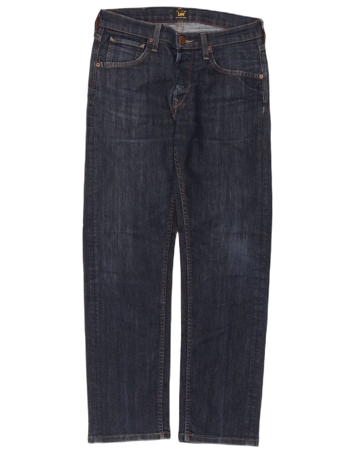 Lee Lige Jeans til kvinder W30 L28 Marineblå