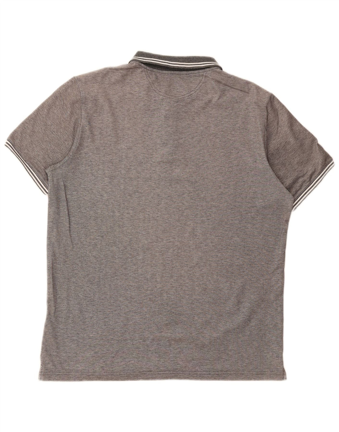 Champion Herre Easy Fit Polo Shirt Large Gråstribet