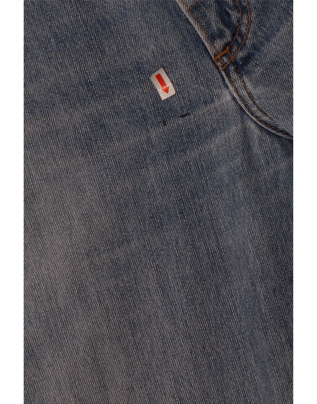 Wrangler Herre Texas Straight Jeans W33 L34 Blå Bomuld