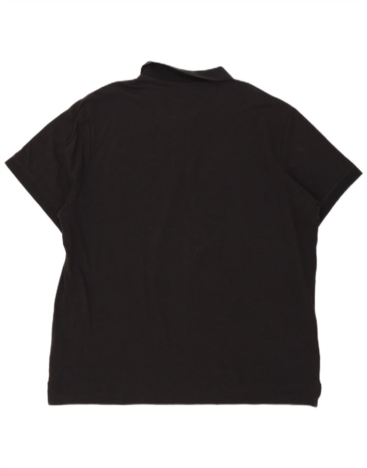 Nike poloskjorte til mænd 2XL sort bomuld