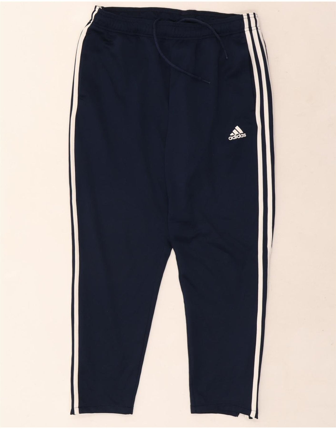 Adidas Træningsdragtsbukser til mænd UK 40/42 Medium Navy Blue Polyester