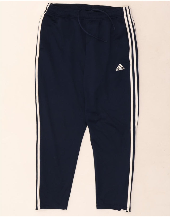 Adidas Træningsdragtsbukser til mænd UK 40/42 Medium Navy Blue Polyester