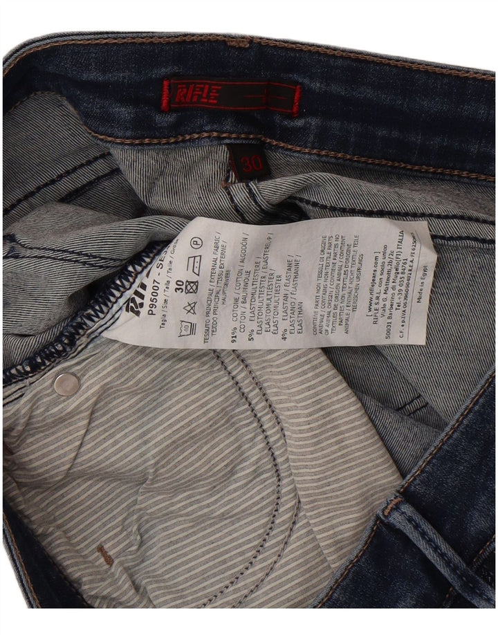 Rifle Dame Skinny Jeans W30 L30 Blå Bomuld