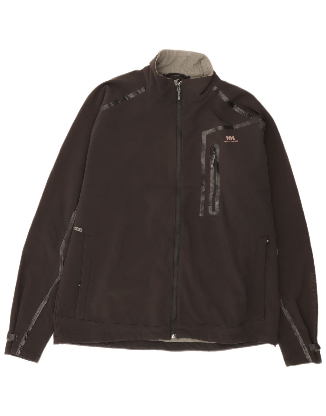 Helly Hansen Herre Windbreaker Jacket UK 40 Large Black Polyester