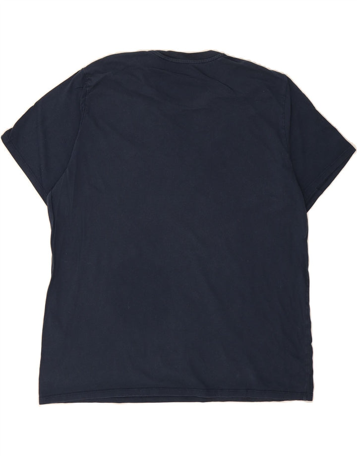 LEVI'S Mens T-Shirt Top 2XL Navy Blue Cotton Vintage Levi's and Second-Hand Levi's from Messina Hembry 