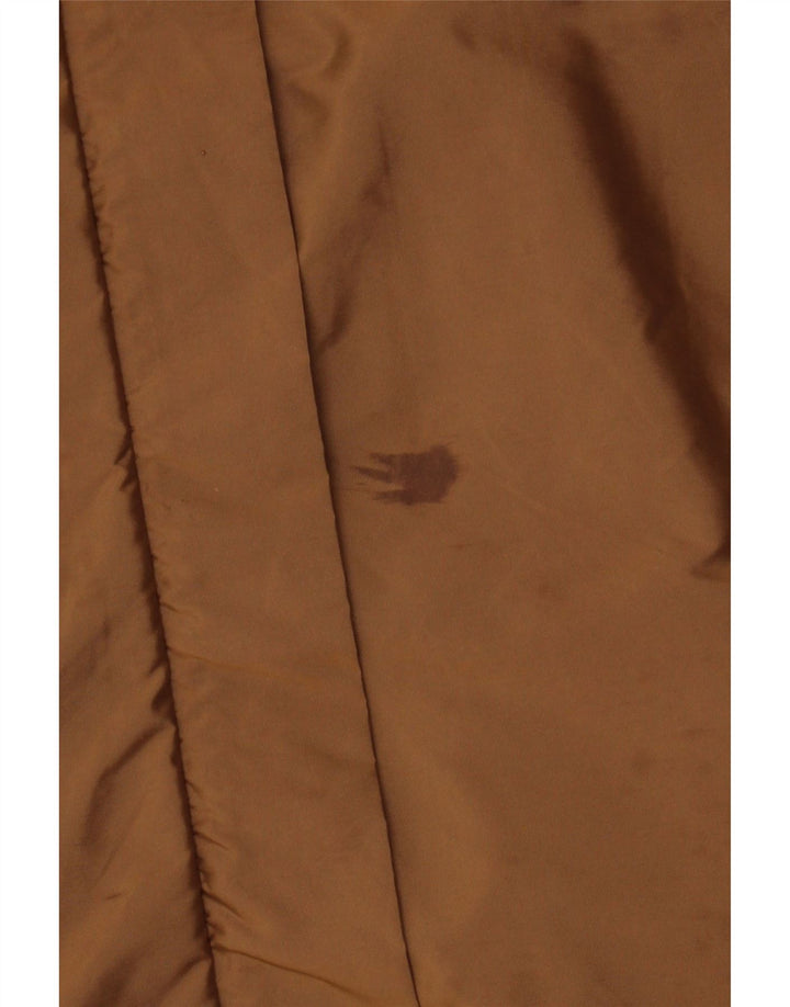 MAX MARA Dame Weekend Hætte Oversized regnjakke UK 8 Lille Brun