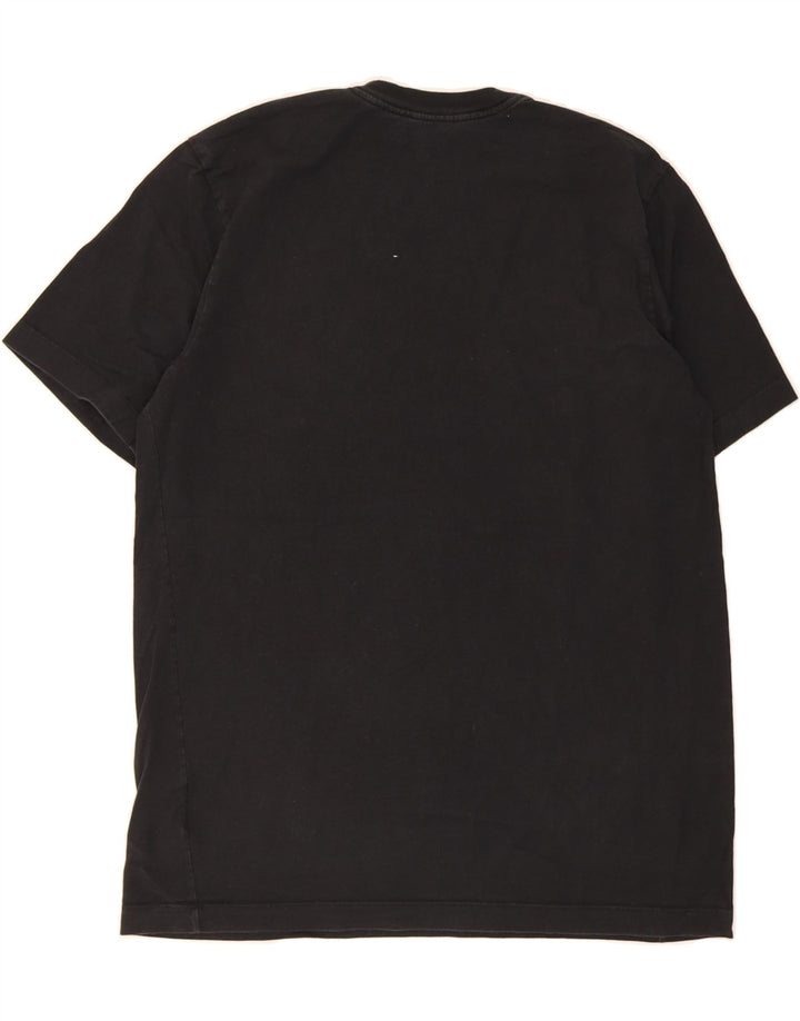 JORDAN Mens Graphic T-Shirt Top Medium Black Cotton Vintage Jordan and Second-Hand Jordan from Messina Hembry 