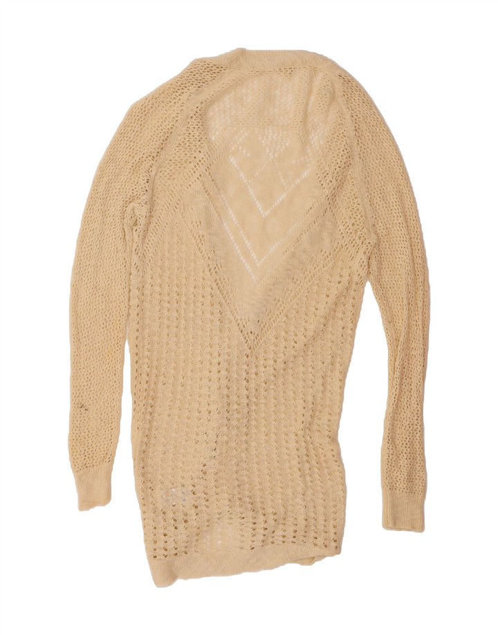 ROXY Womens Open Cardigan Sweater UK 18 XL Off White Vintage Roxy and Second-Hand Roxy from Messina Hembry 