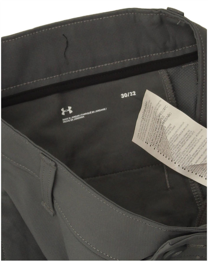 Under Armour Herre Slim Chino Bukser W30 L32 Grå Polyester