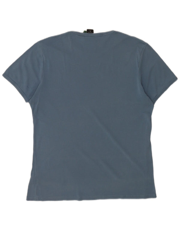 G-Star Herre T-Shirt Top XL Blå Bomuld