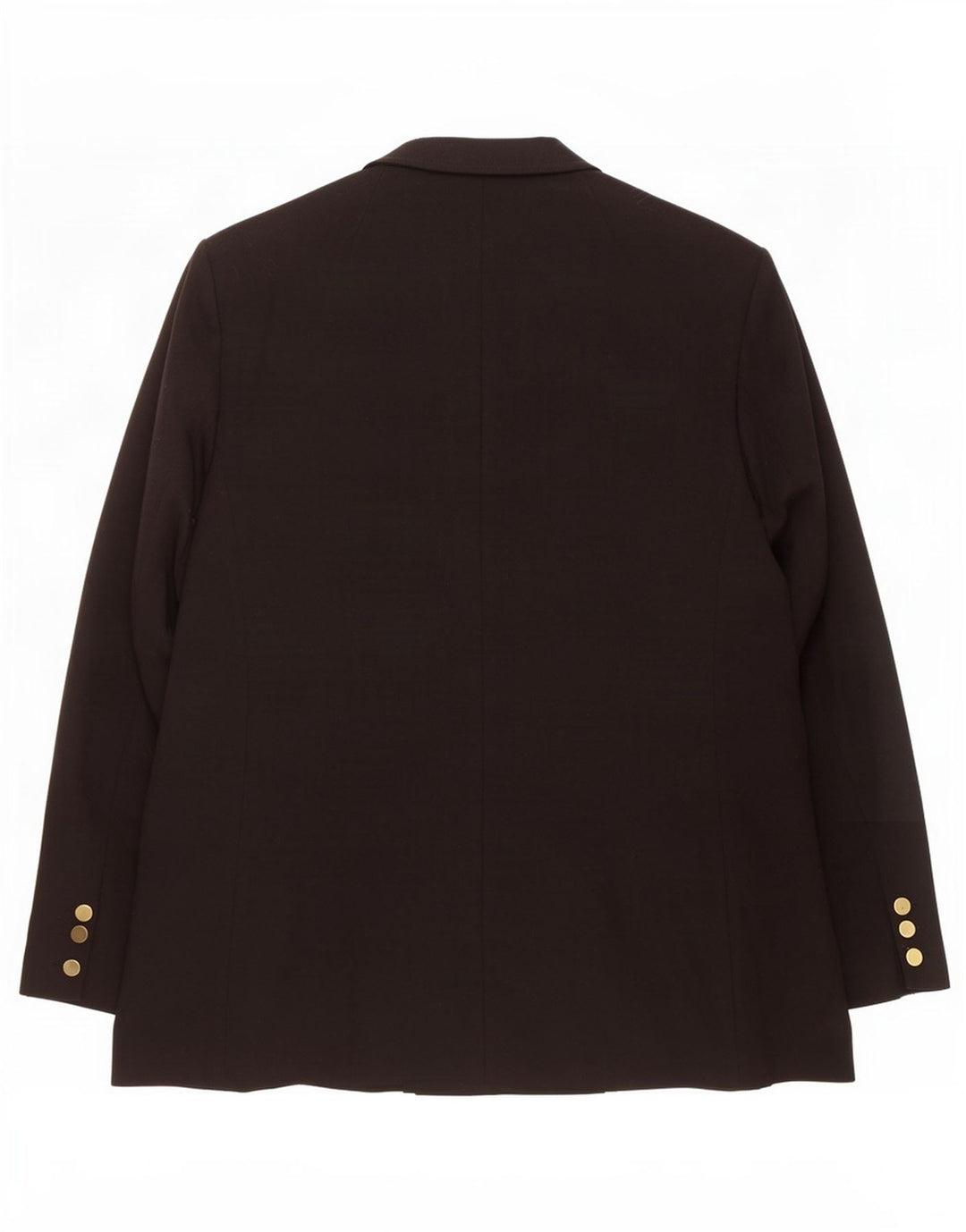 Marks & Spencer Dame Dobbeltradet Blazer Jacket UK 20 2XL Sort