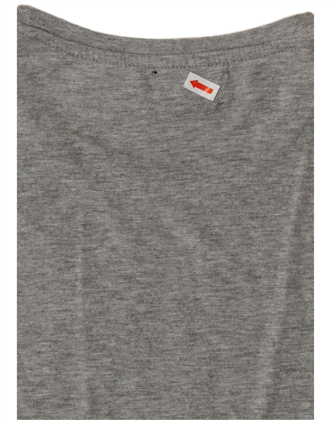 KAPPA Grafisk T-shirt top til kvinder UK 18 XL Grå bomuld