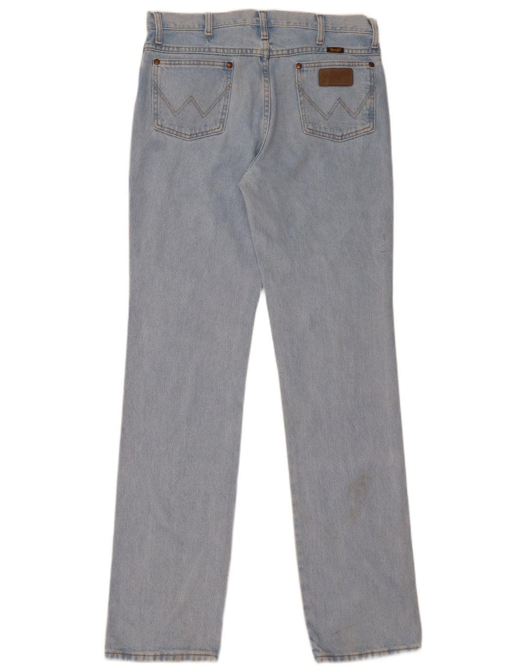 Wrangler Straight Jeans til mænd W34 L36 blå bomuld
