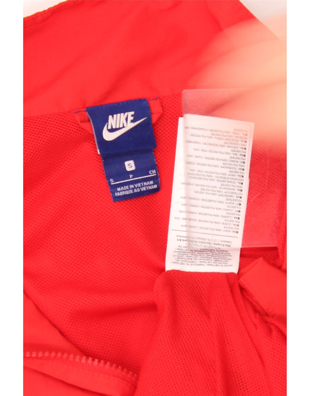 NIKE Træningsdragt topjakke til mænd Lille rød polyester
