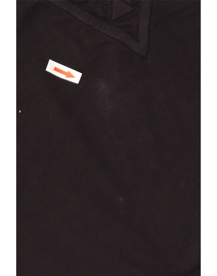 Guess Herre grafisk T-shirt Top Medium Sort Bomuld