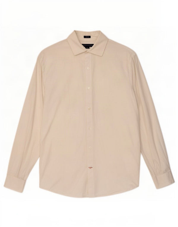 Tommy Hilfiger Mens Slim Fit Shirt Size 15 1/2 Medium White