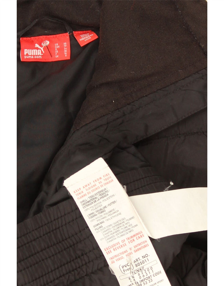 Puma Polstret Gilet UK 6 XS sort polyester