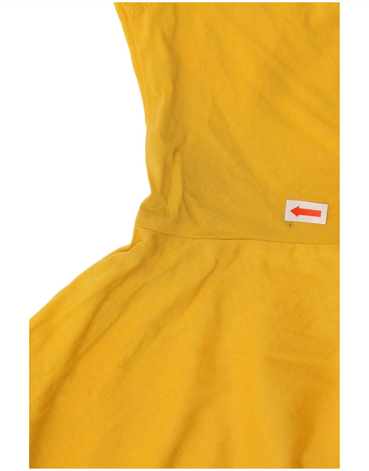 CHAMPION Herre Grafisk T-Shirt Top Stor Gul