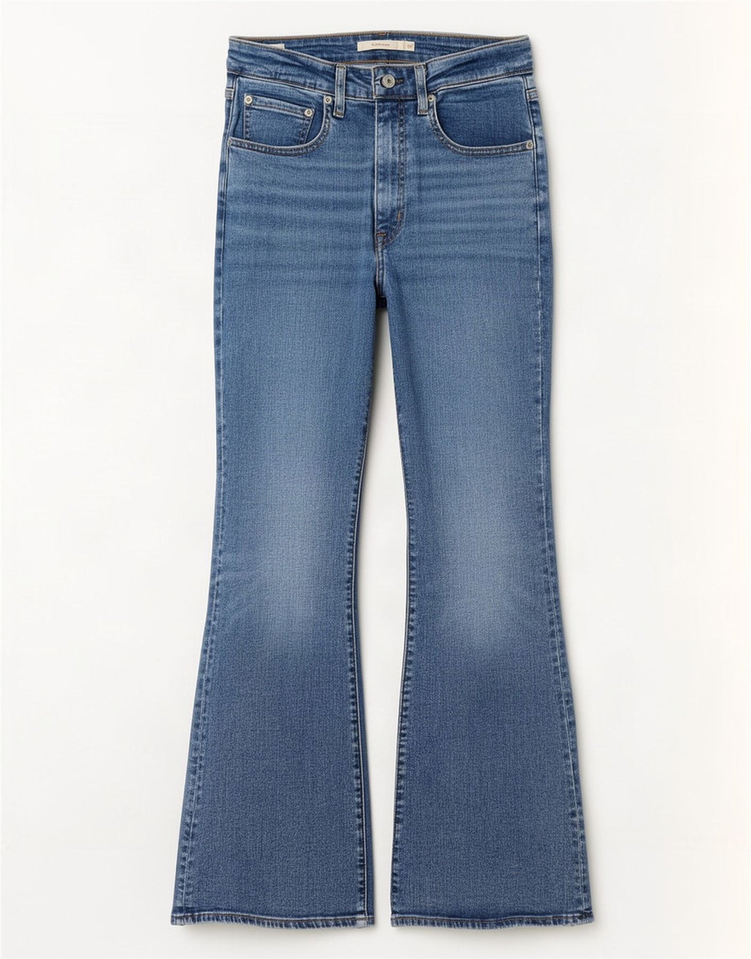 Levi's Dame 726 Flared Jeans W30 L30 Blå Bomuld