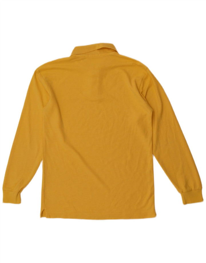 Fila Langærmet Polo Shirt til mænd Lille gul bomuld
