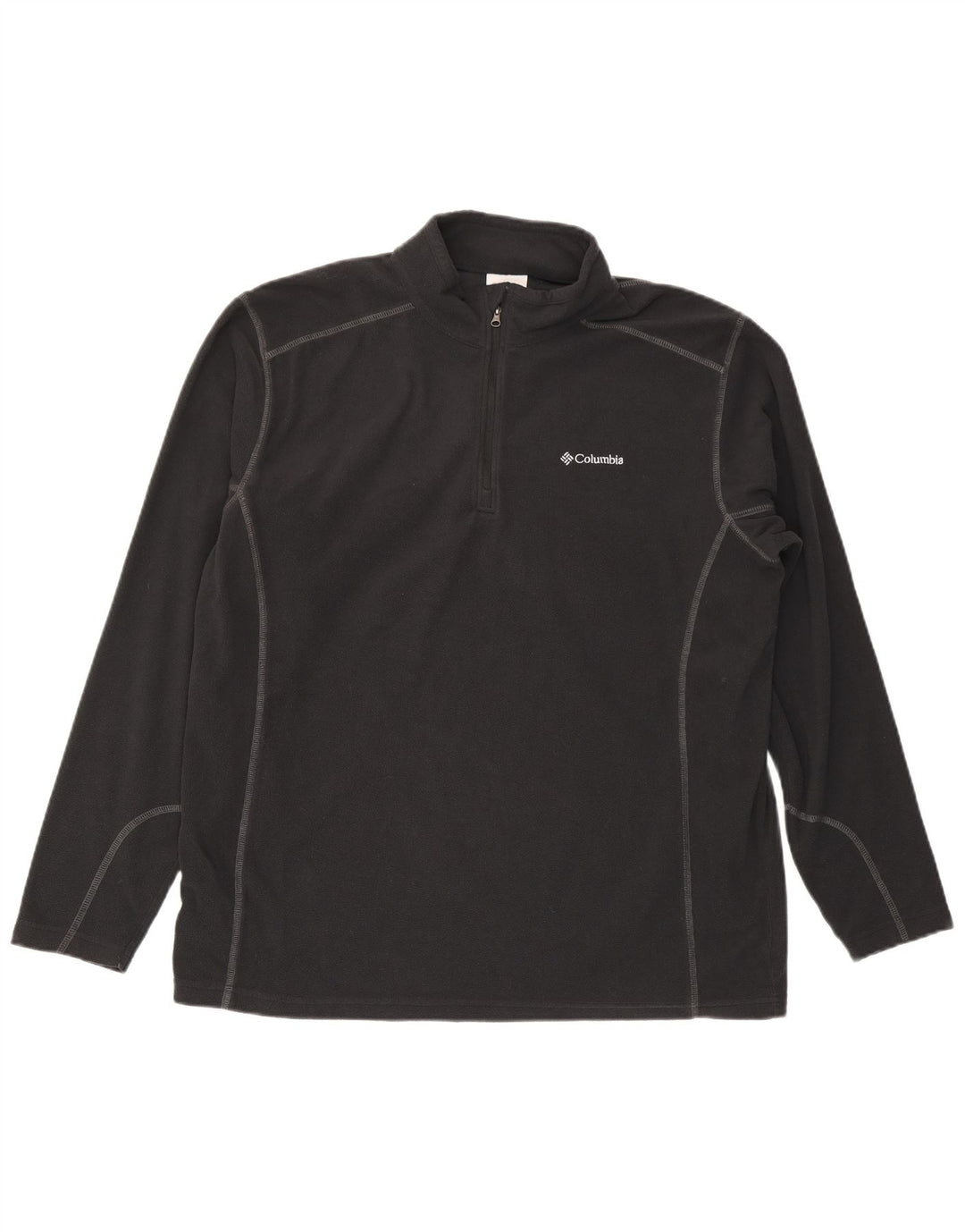 Columbia Herre lynlås-hals Fleece Jumper XL Grå Polyester
